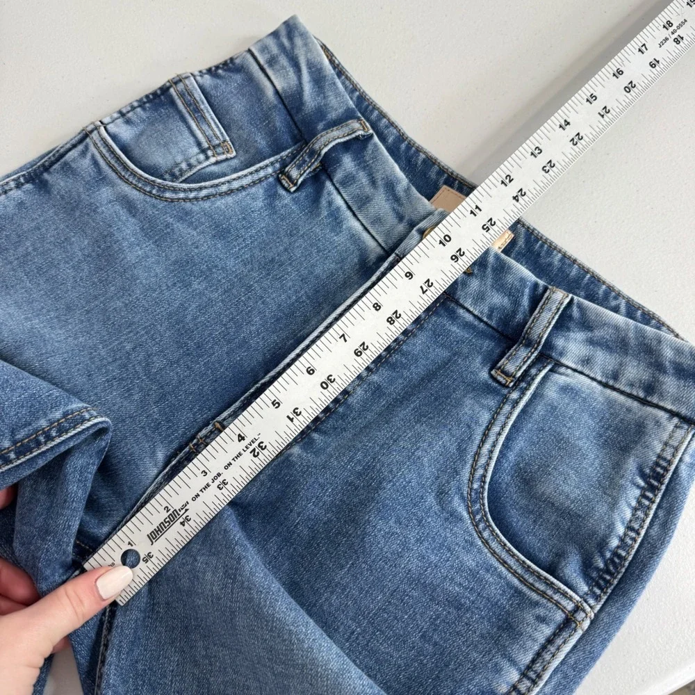 Kut from the Kloth Jodi‎ Fab Ab Wide Leg Jeans Womens 2 Blue Cargo Streetwea